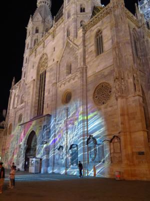 Stephansdom at night Stephansdom at night